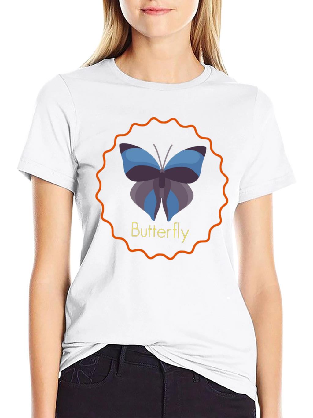 Butterfly Graphic Tee - Stylish & Comfortable