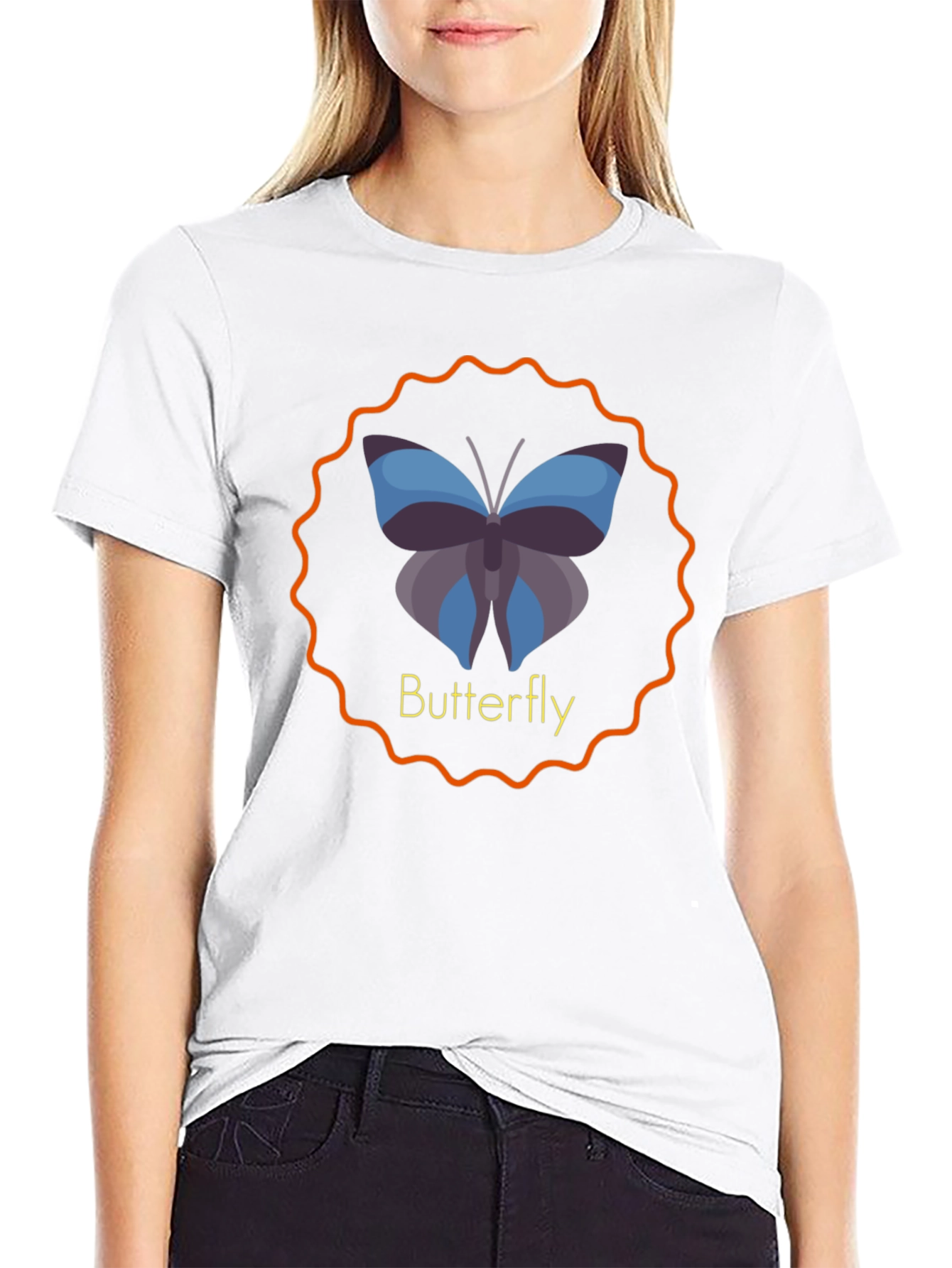 Butterfly Graphic Tee - Stylish & Comfortable