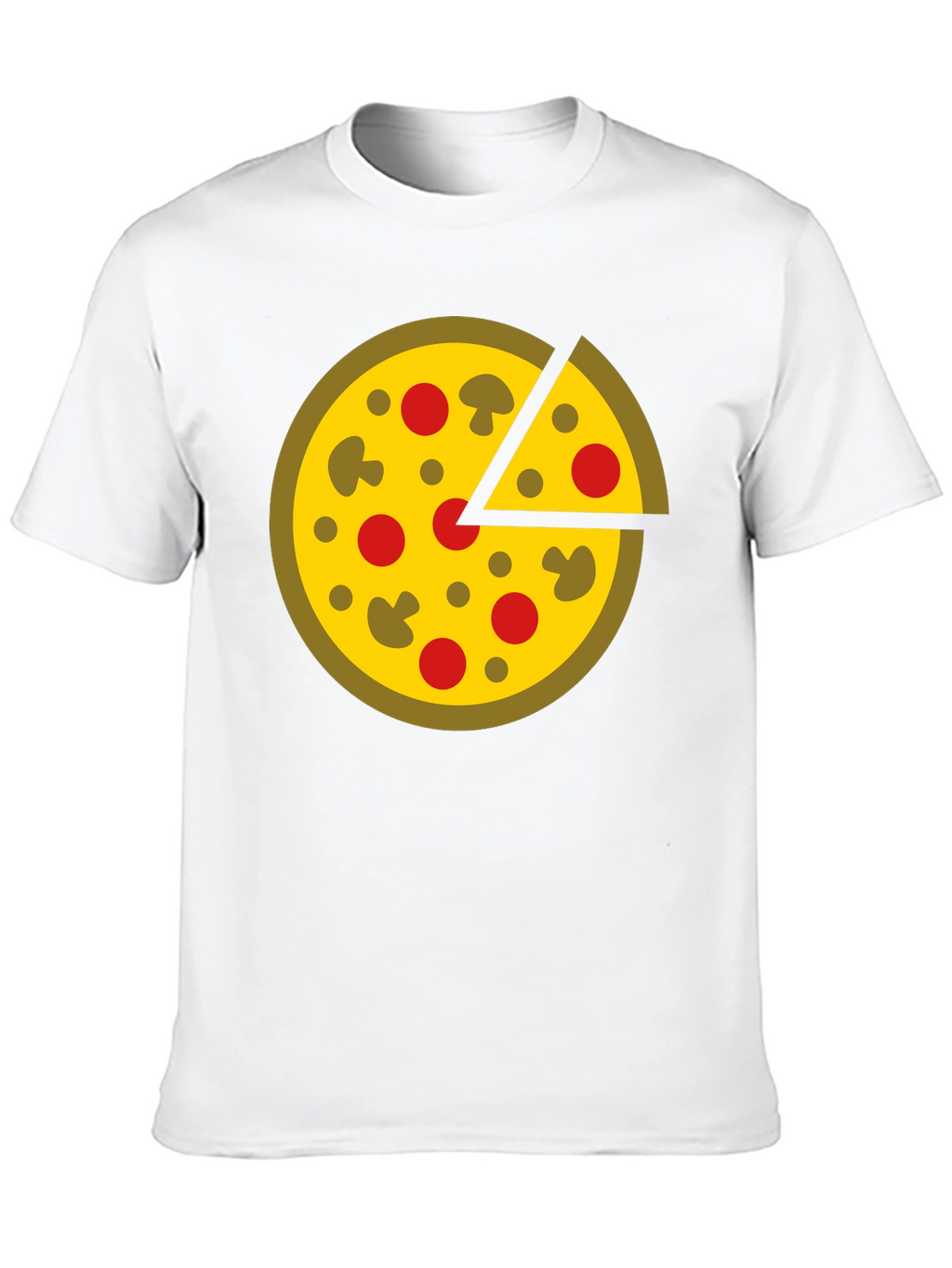 Pizza Graphic Tee - Fun & Stylish Casual Wear