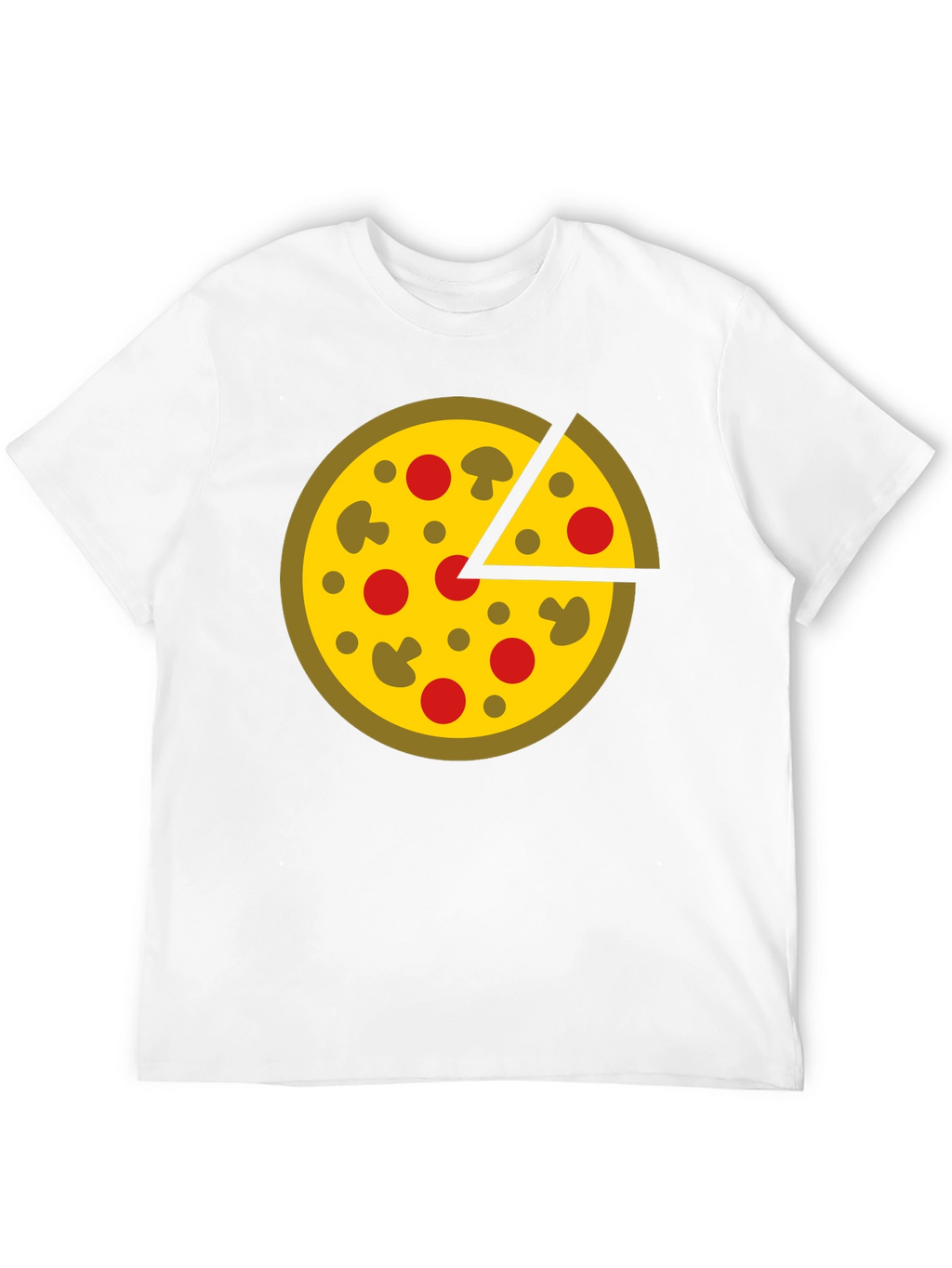 Pizza Graphic Tee - Fun & Stylish Casual Wear