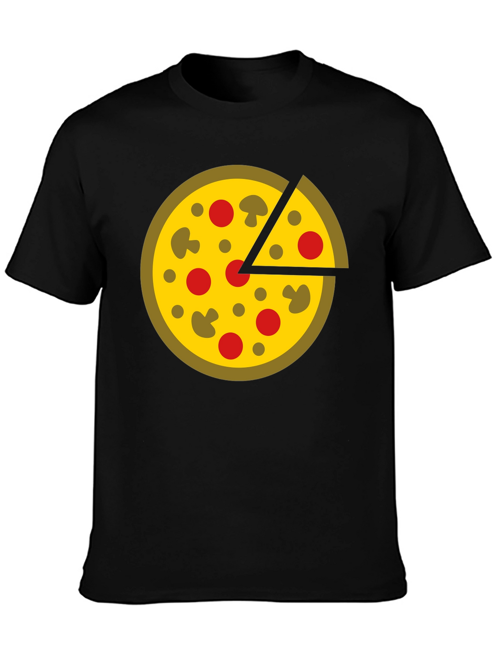 Pizza Graphic Tee - Fun & Stylish Casual Wear