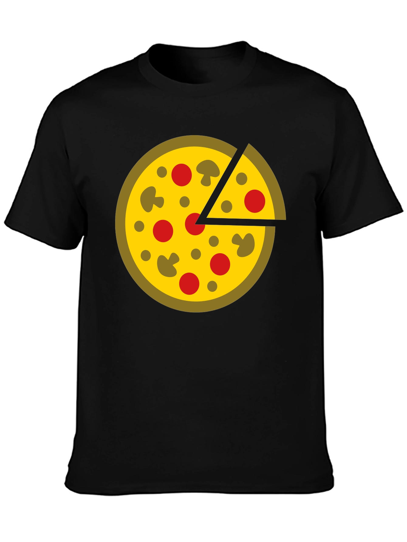Pizza Graphic Tee - Fun & Stylish Casual Wear