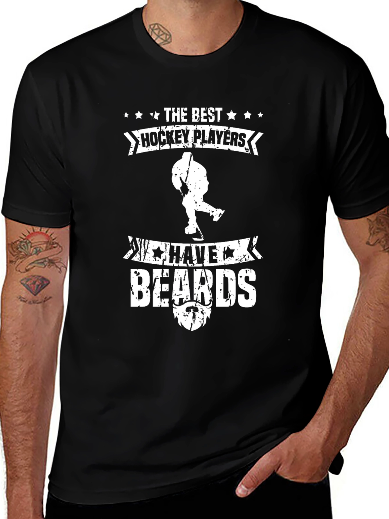 The Best Hockey Players Have Beards T-Shirt