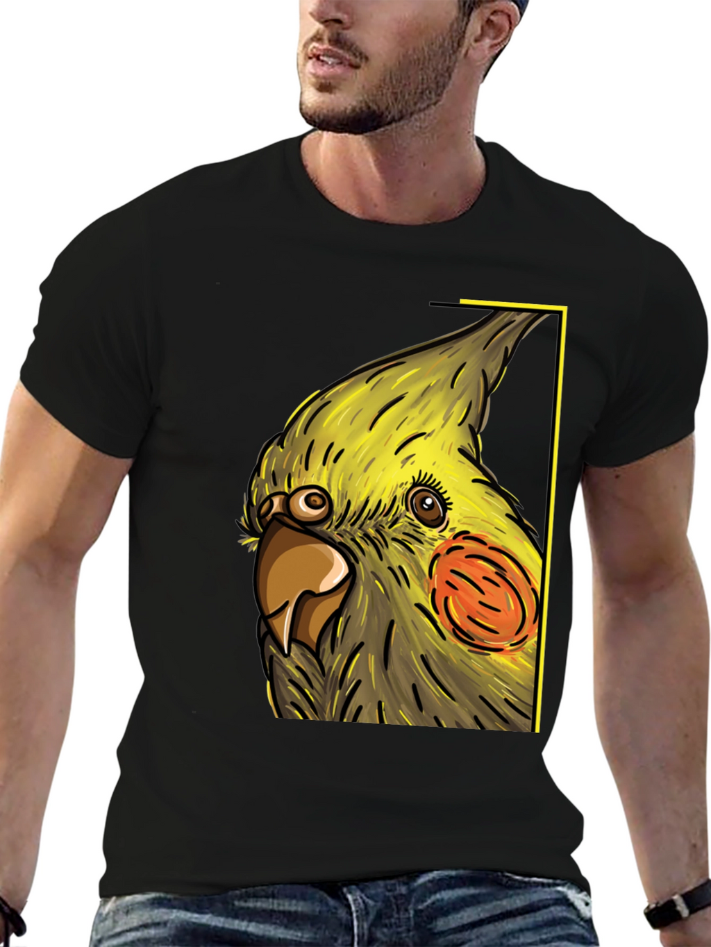 Parrot Graphic Tee - Unique Bird Lover Gift