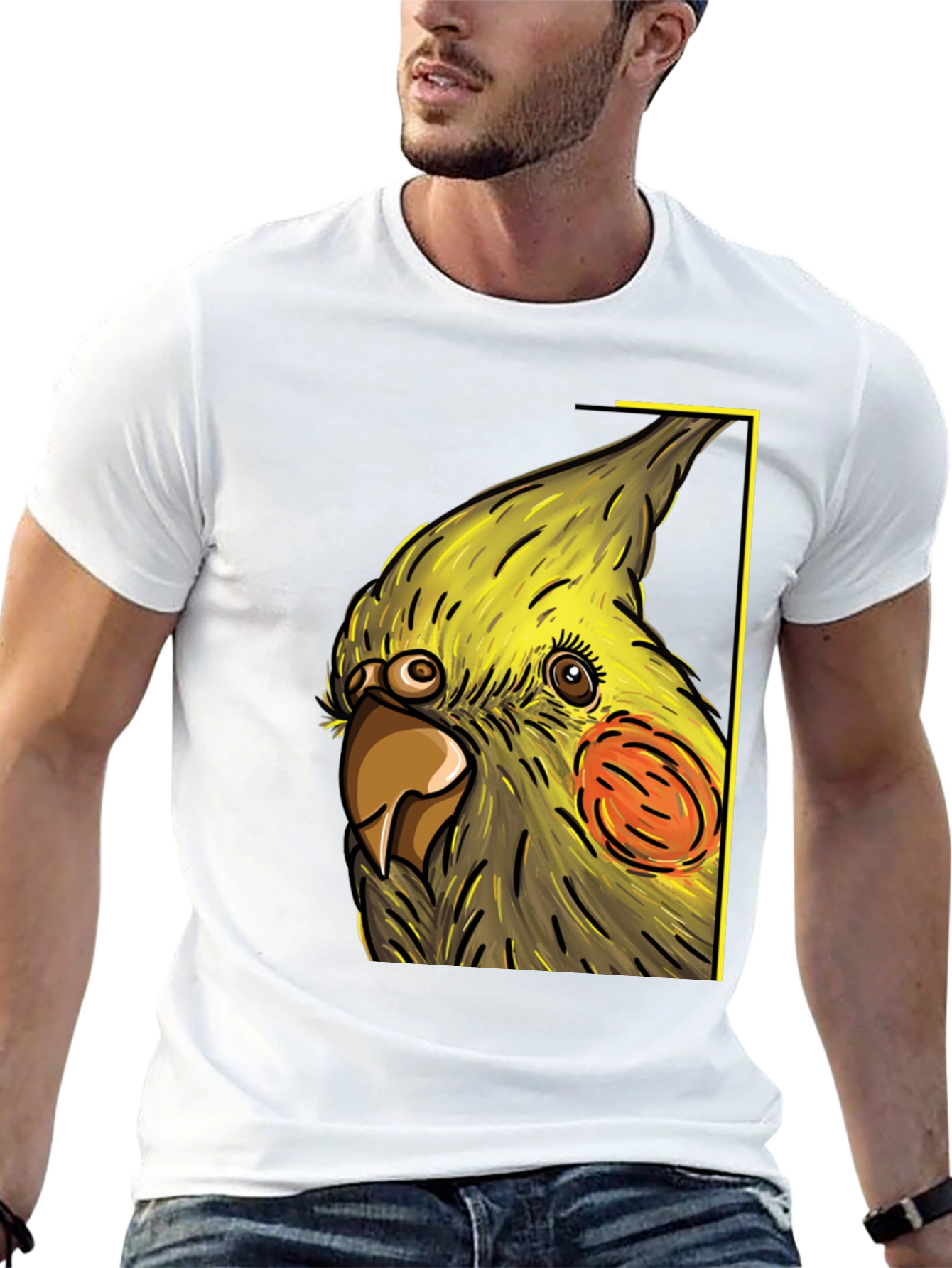Parrot Graphic Tee - Unique Bird Lover Gift