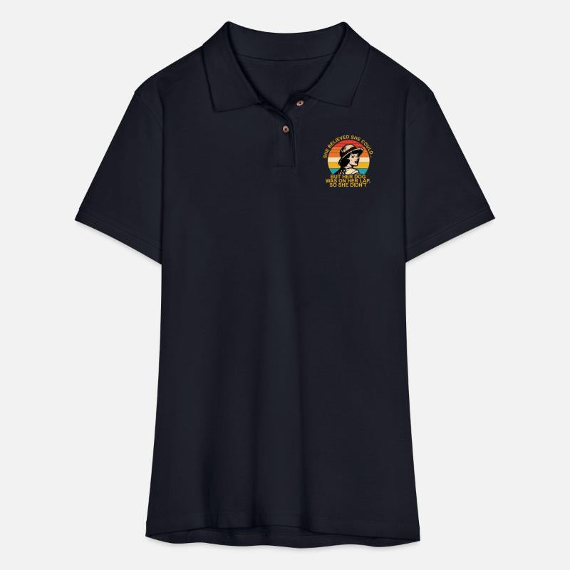 She Believed She Could... But Her Dog Was On Her