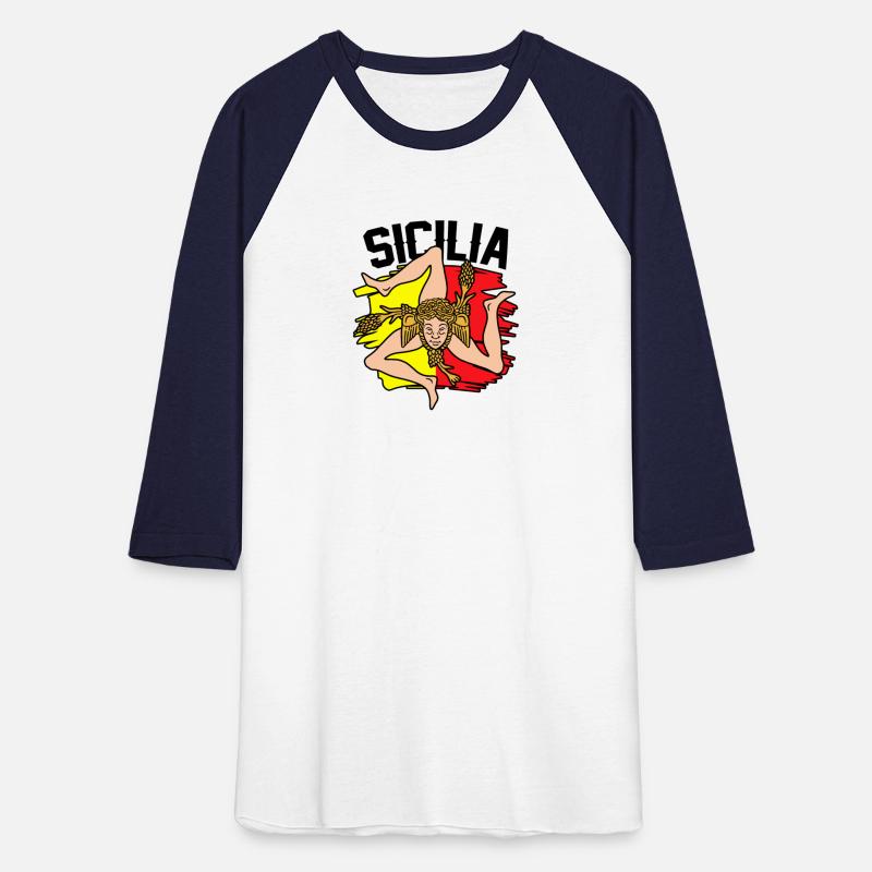 Sicilia Flag Sicily Palermo Italy