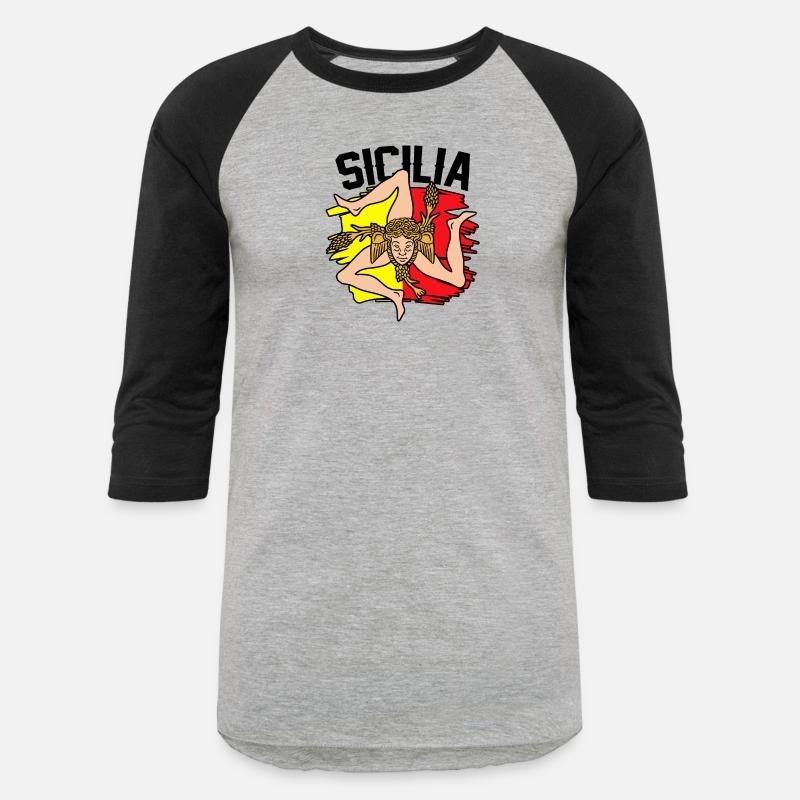 Sicilia Flag Sicily Palermo Italy