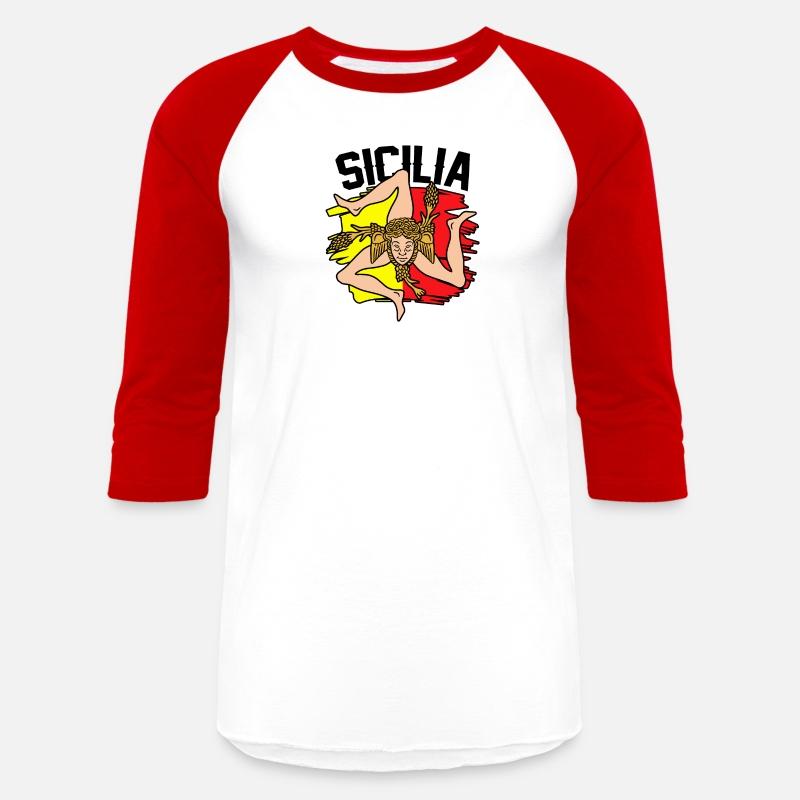 Sicilia Flag Sicily Palermo Italy