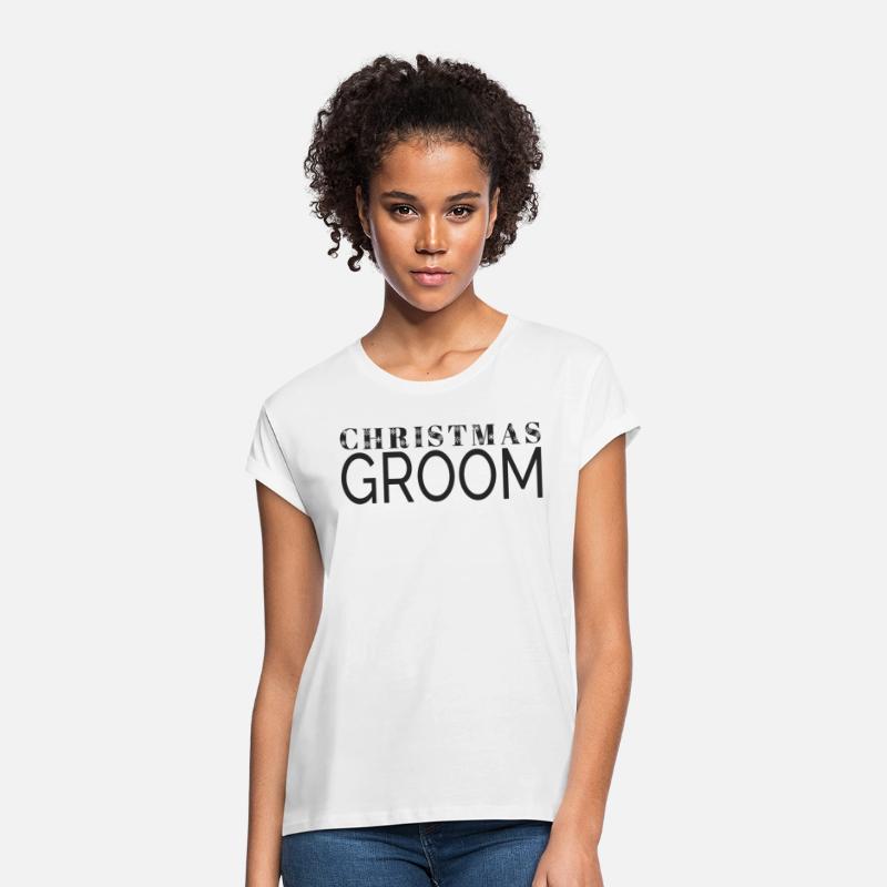 Simple Elegant Christmas Groom Wedding Typography