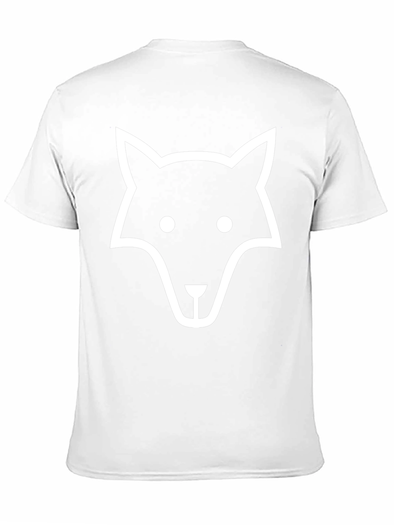 Fox Graphic Tee - Black Cotton T-Shirt