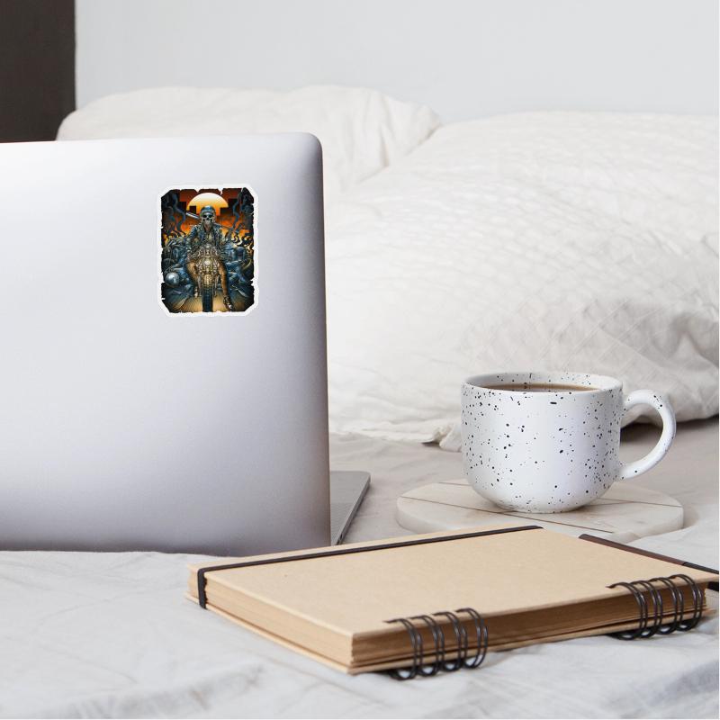 Skeleton gangster rider