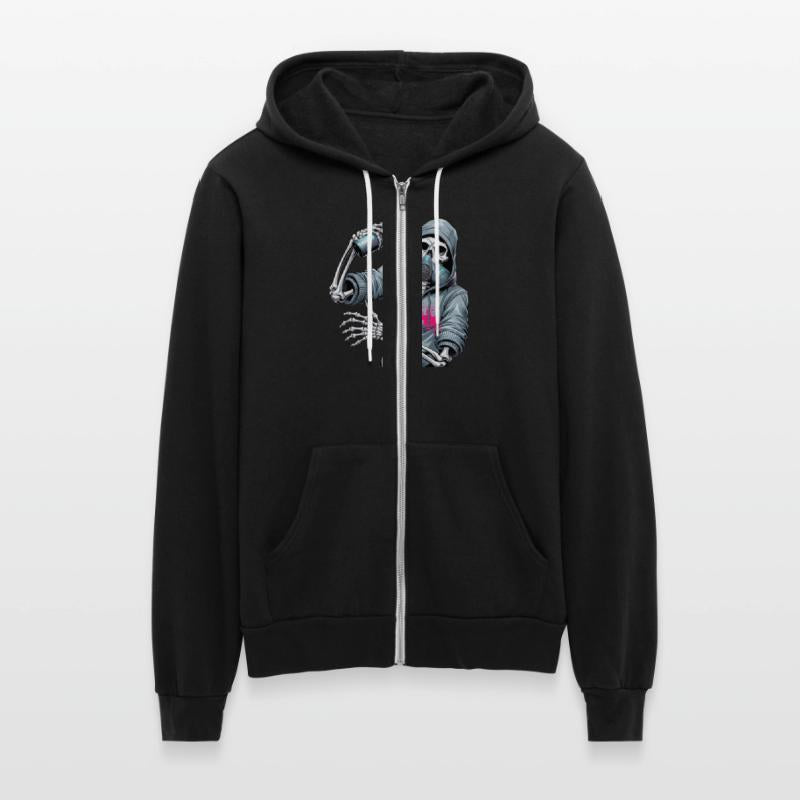 Skeleton Paint Grafiiti Cool Trend T-shirt