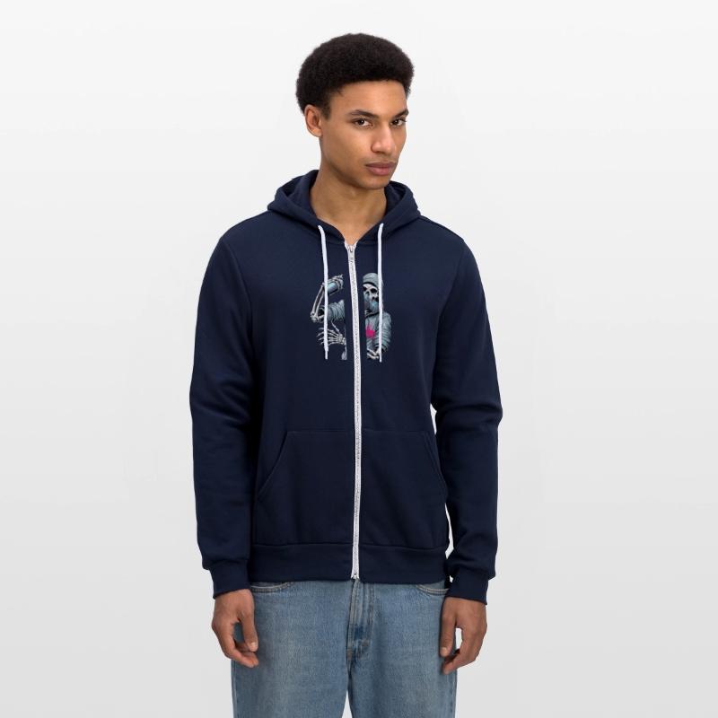 Skeleton Paint Grafiiti Cool Trend T-shirt