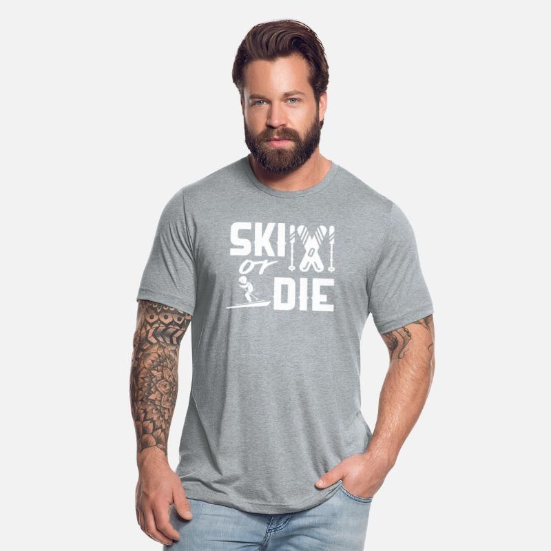 Skiing Shirt Ski Or Die Winter Sport