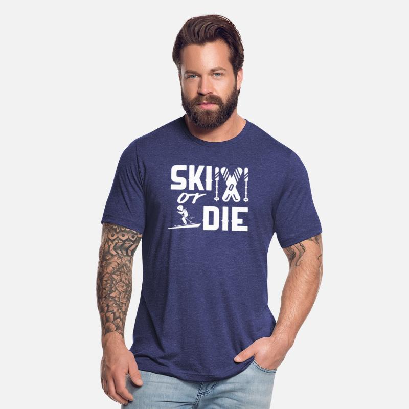Skiing Shirt Ski Or Die Winter Sport