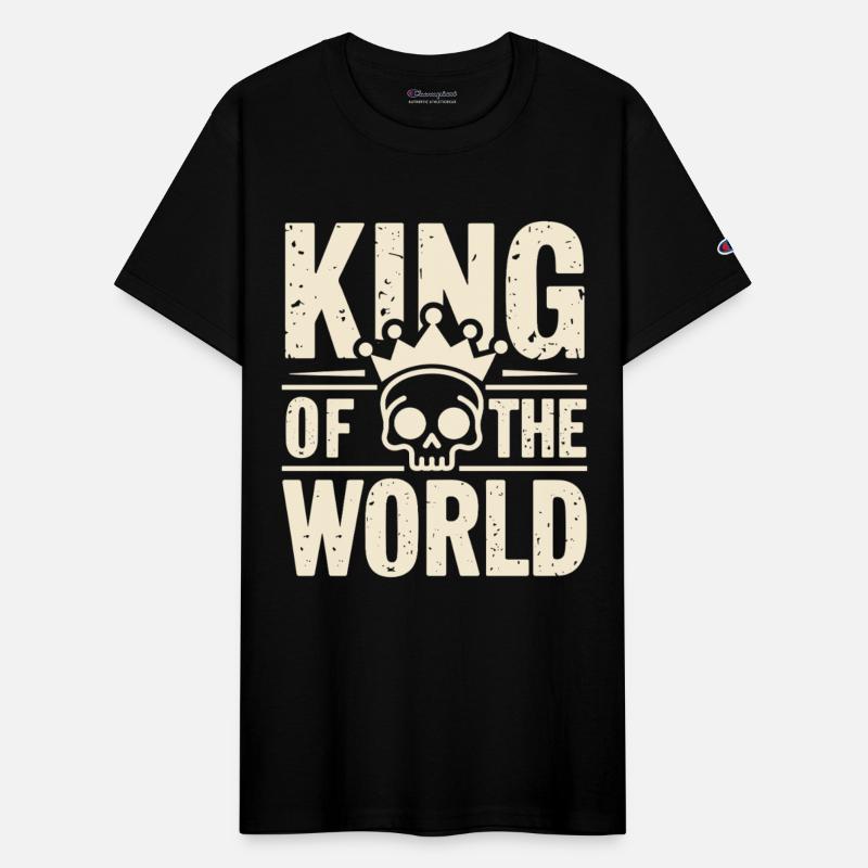 Skull with Cown King of the World