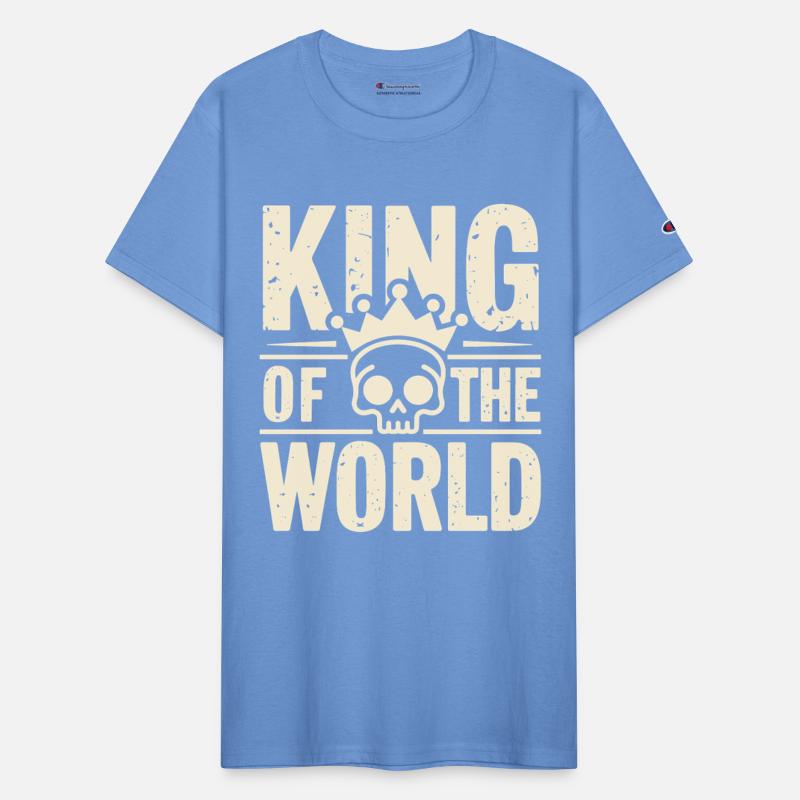 Skull with Cown King of the World