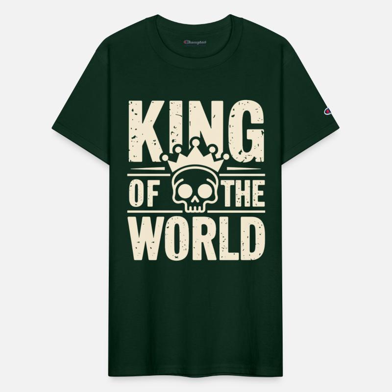 Skull with Cown King of the World