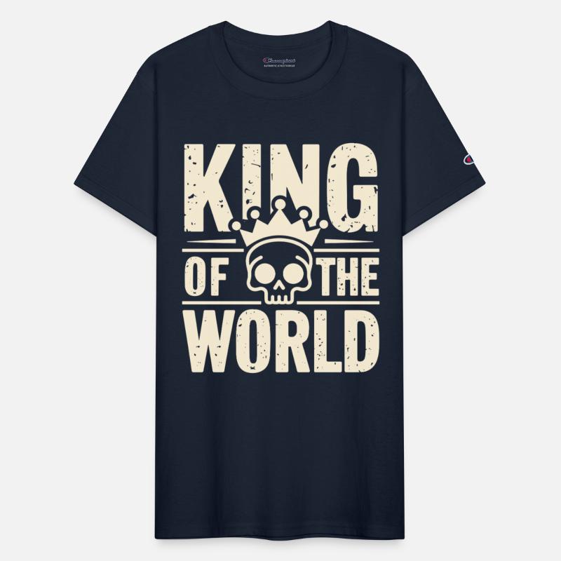 Skull with Cown King of the World