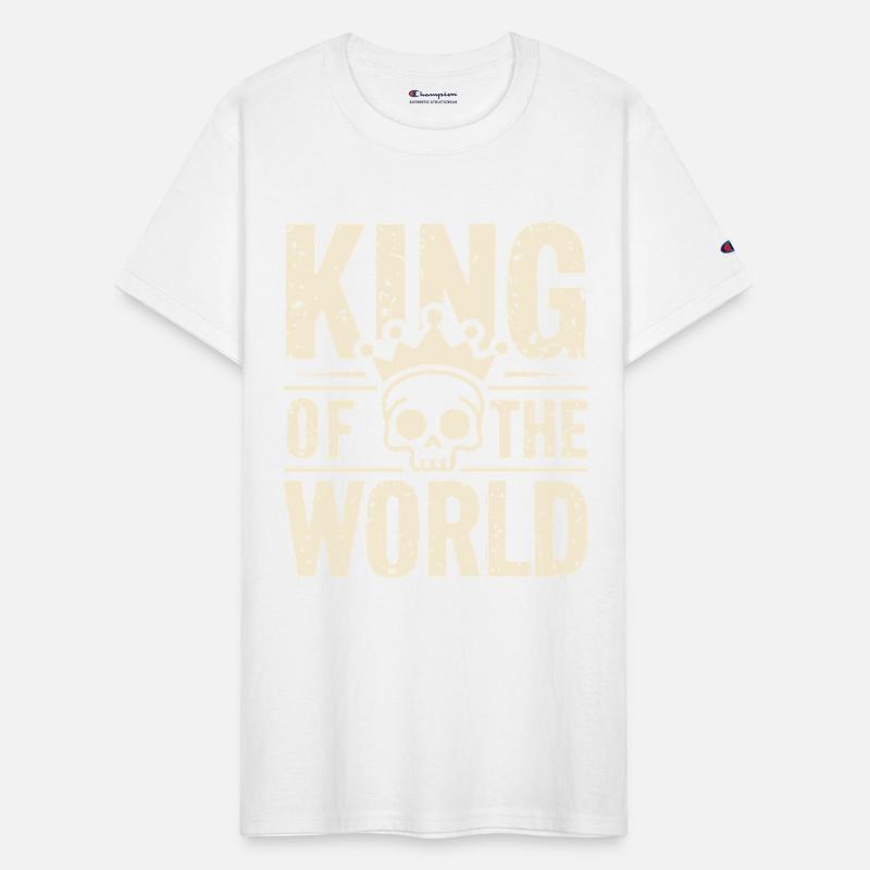 Skull with Cown King of the World