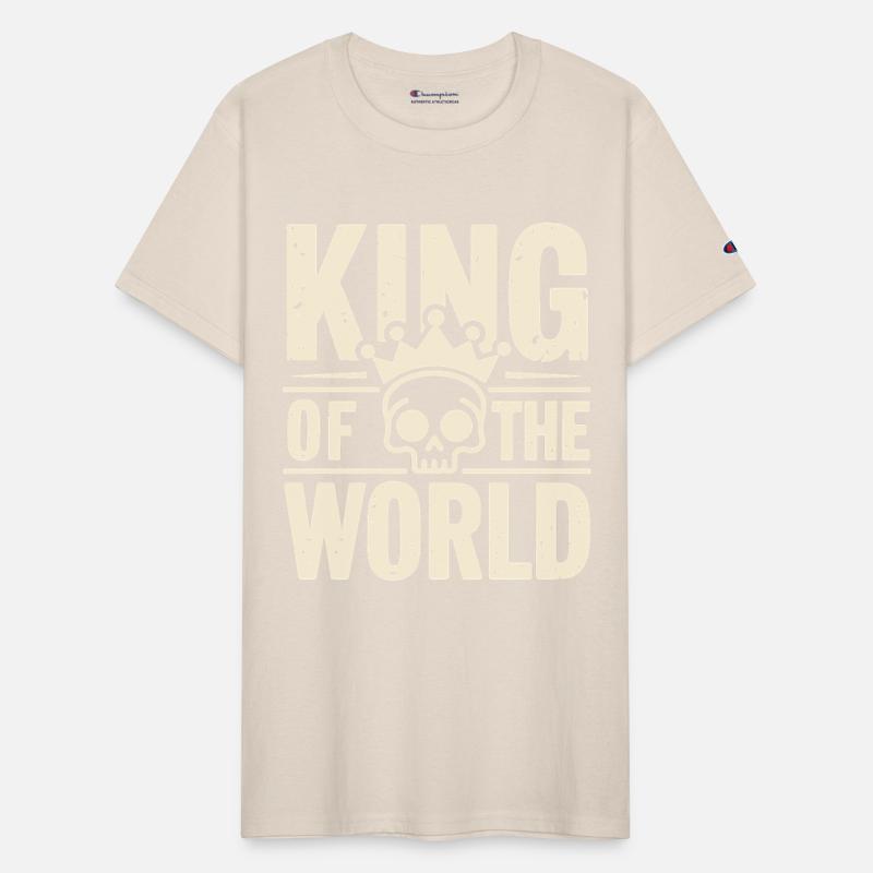 Skull with Cown King of the World