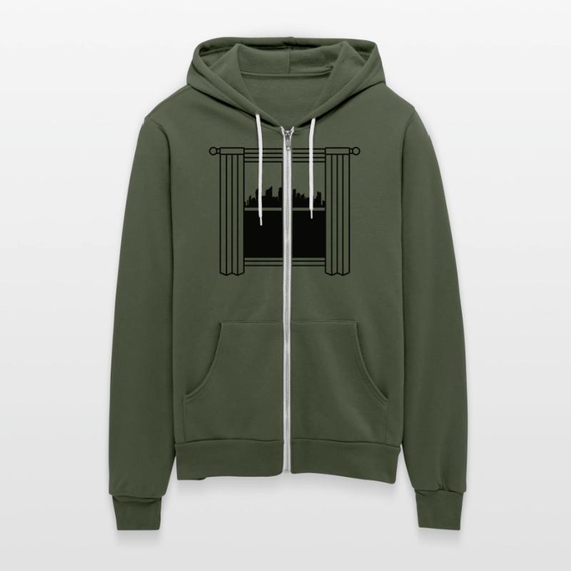 skyscrapers big city window