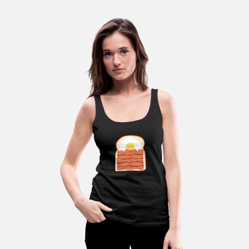 Sleeping Egg With Bacon Pork Bacon