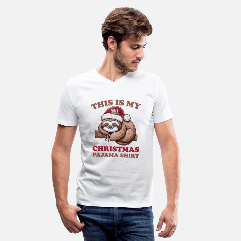 Sloth Mouse Christmas Pajamas Sloths