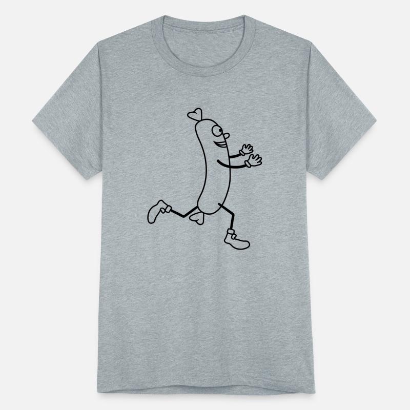 small sausage race happy hug love run sausage barb