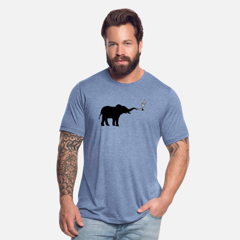 smoking elephant joint weed