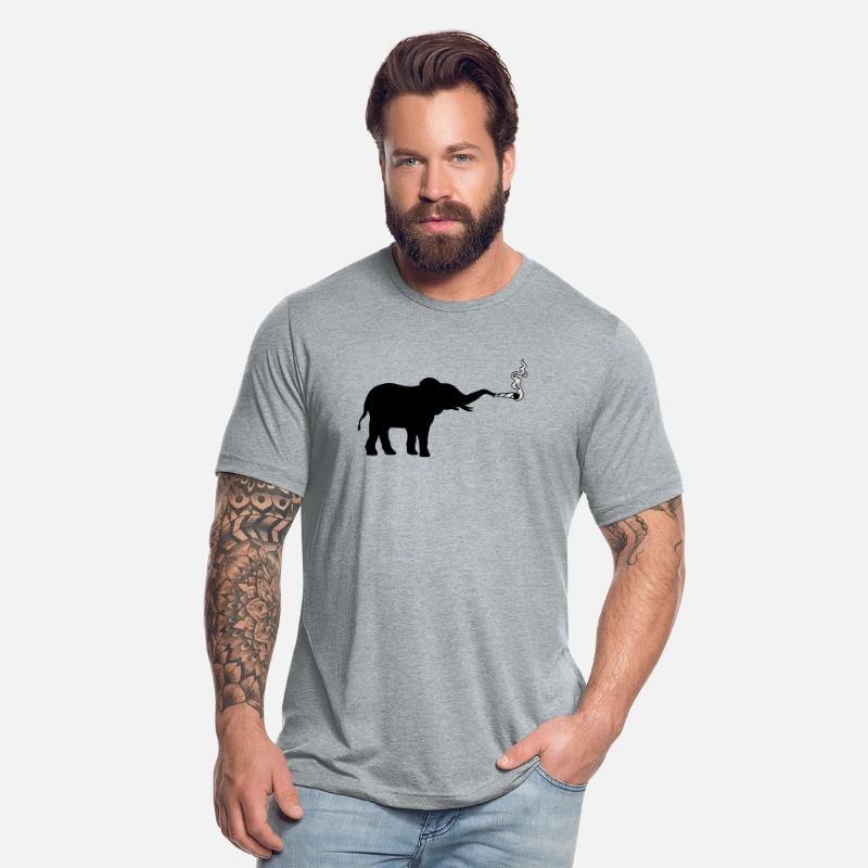 smoking elephant joint weed