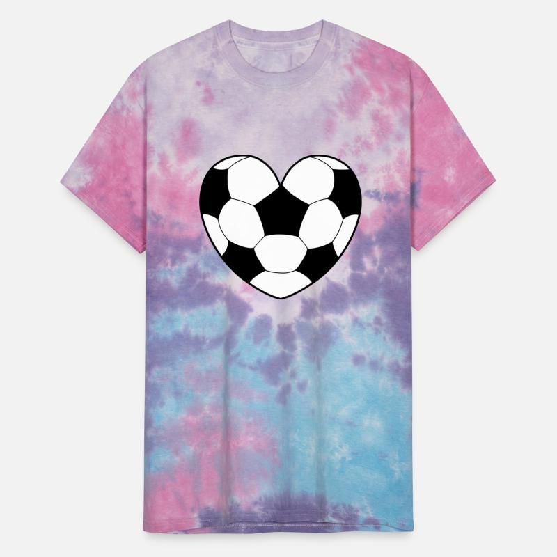Soccer Ball Pattern Love Heart