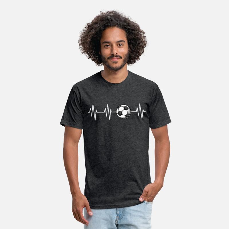 soccer heartbeat Shirt for Boys Men soccer lover