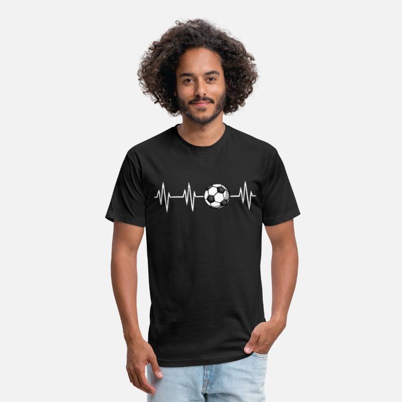 soccer heartbeat Shirt for Boys Men soccer lover