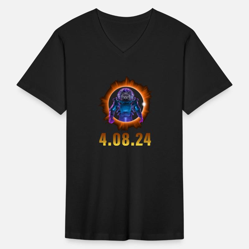 Solar Eclipse 2024 Space Cat Total Solar Eclipse