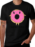Funny I Donut Know T-Shirt - Black