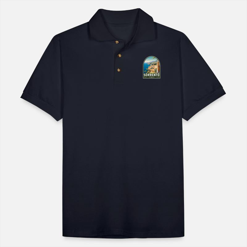 Sorrento Italy Travel Art Emblem