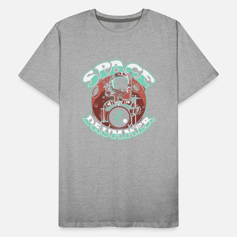 Space Drummer Cosmonaut Astronautical Spacecraft