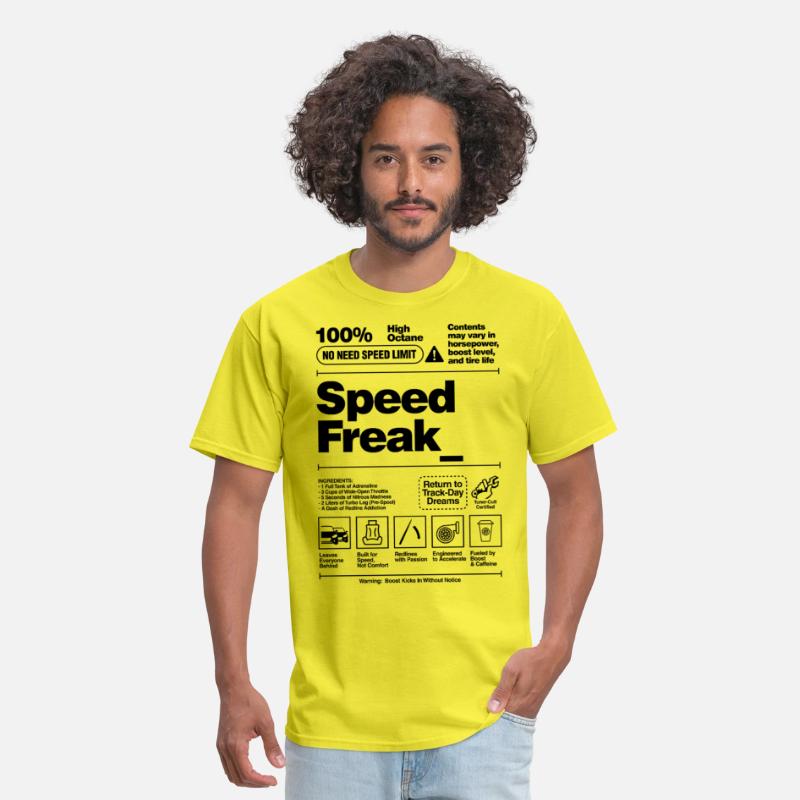 Speed Freak - Ingredients Graphic