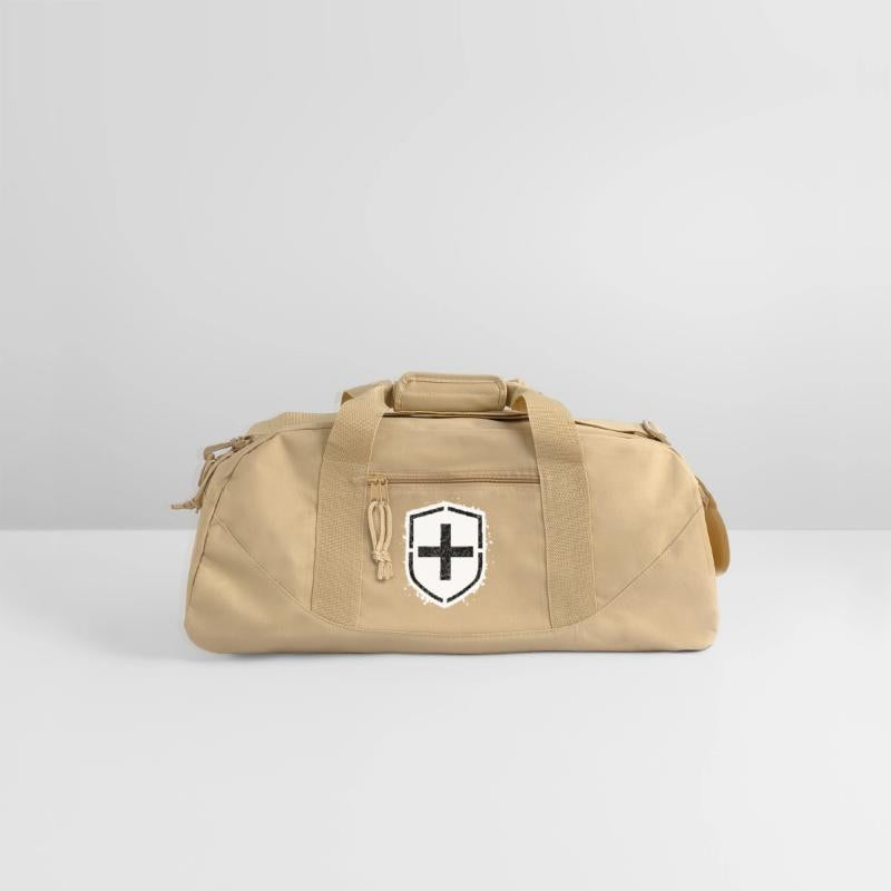 Sponge stencil Cross inside shild