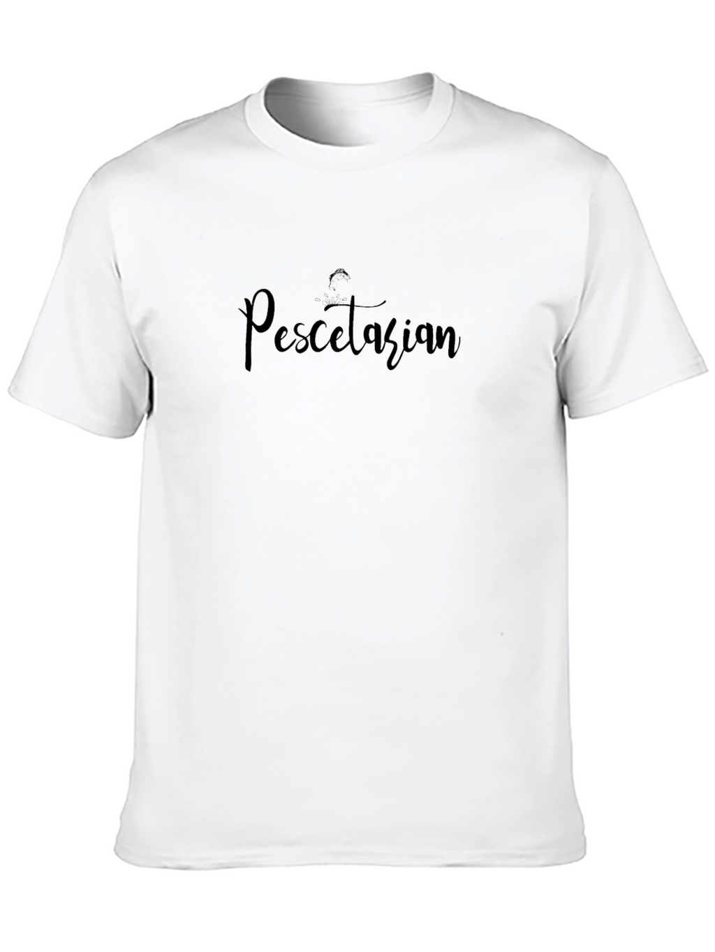 Pescetarian Black T-Shirt - Casual & Comfortable