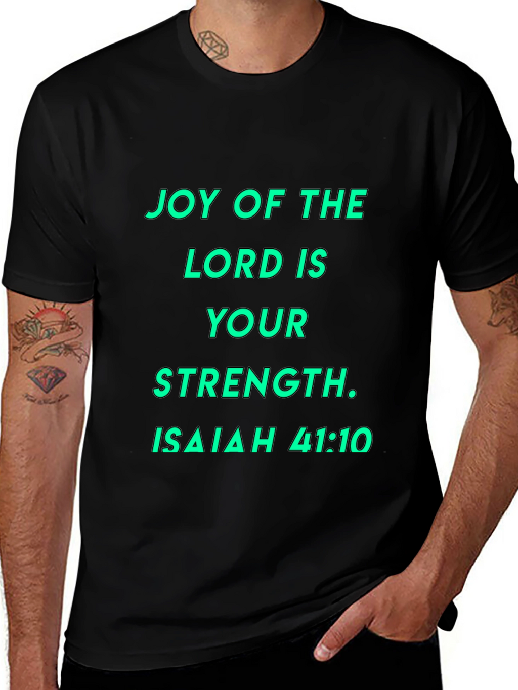 Joy of the Lord T-Shirt - Isaiah 41:10