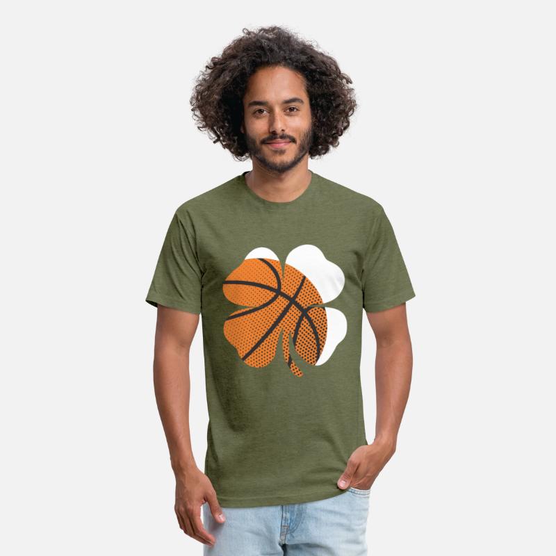 St Patricks Day Shamrock Basketball Saint Paddy's