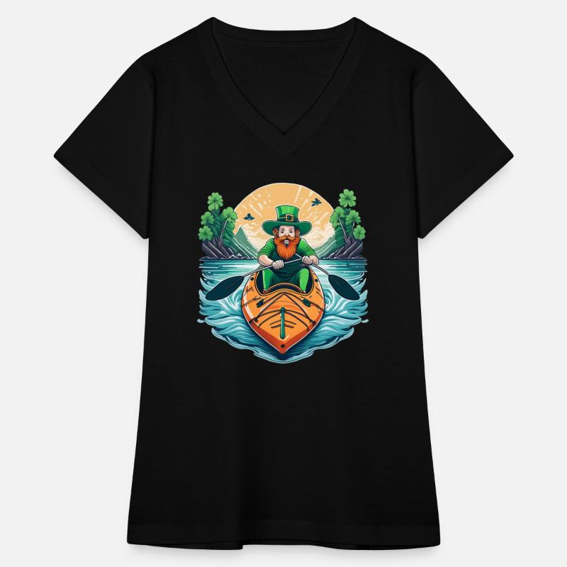 St. Patrick's Day Shamrock St Paddy's Day Kayak