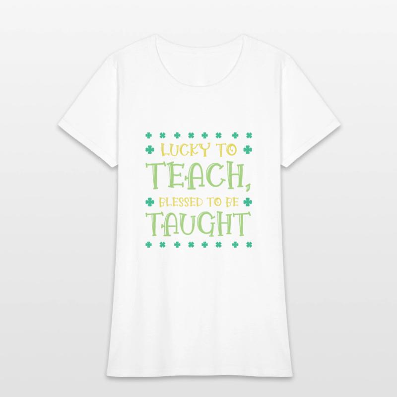 St. Patrick's Day Teaching Lucky Shamrock Clover