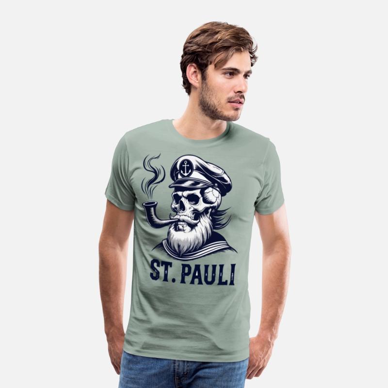 St Pauli Shirt Hamburg Sankt Pauli Pirate