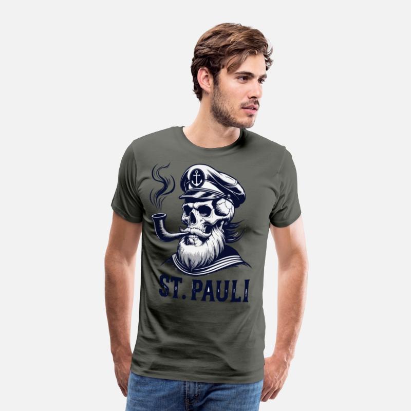 St Pauli Shirt Hamburg Sankt Pauli Pirate