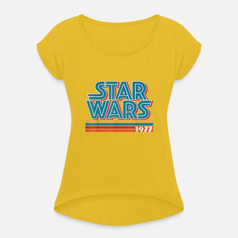 Star Wars Super Retro Striped Logo 1977 Graphic