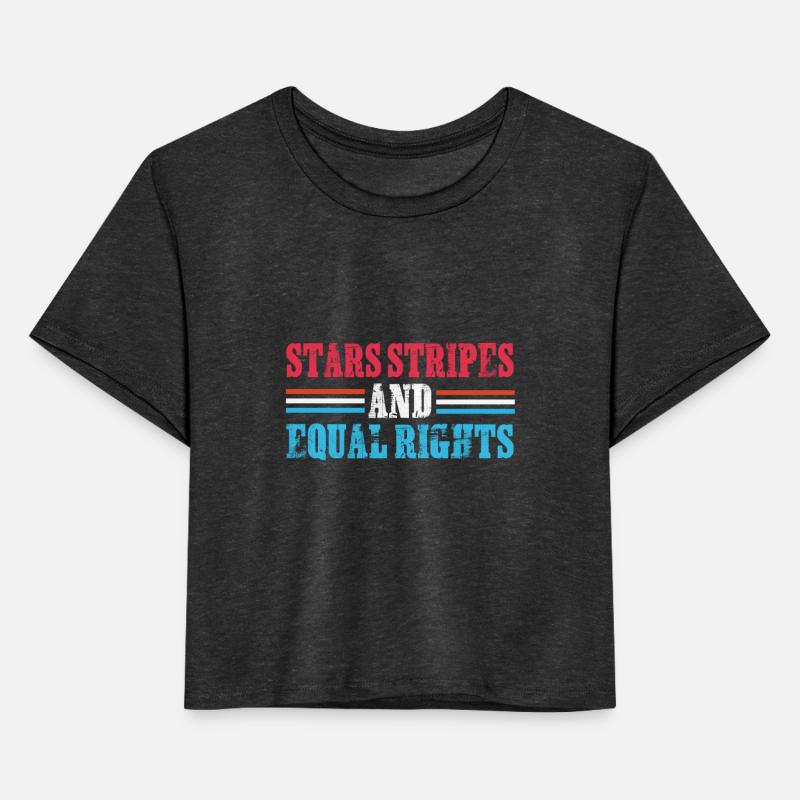 Stars Stripes and Equal Rights 4th of July Women's